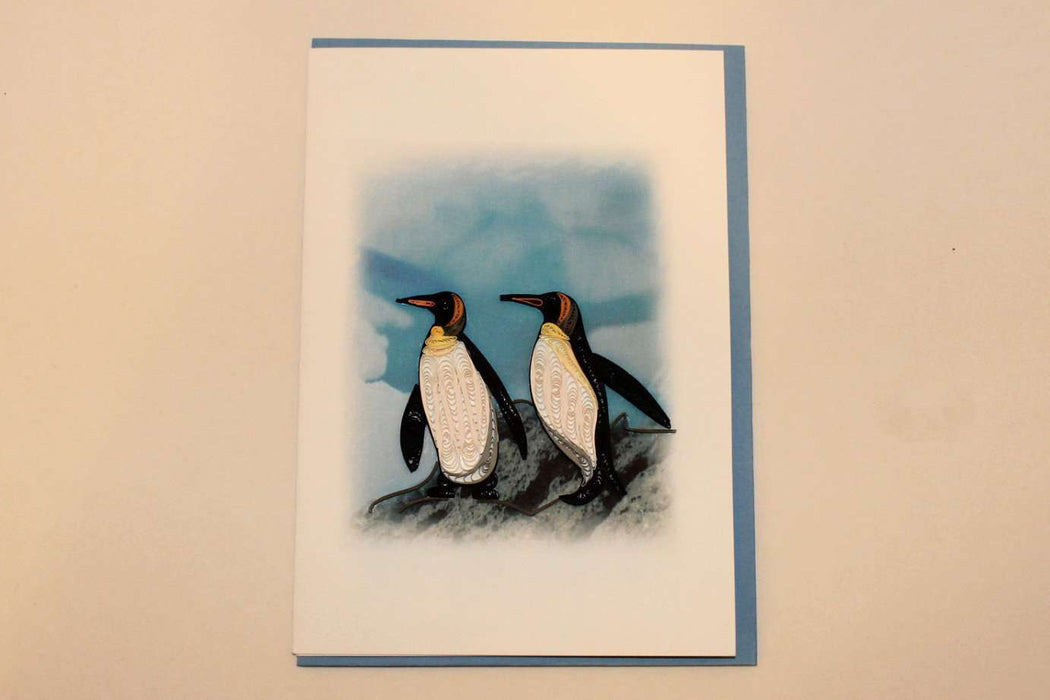 P.S. Penguins Quilling Card - UViet Store