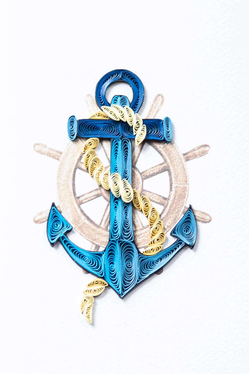 Anchors Aweigh Quilling Card - UViet Store