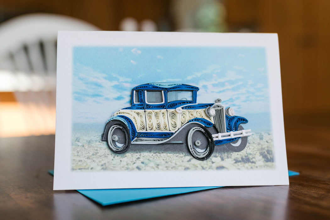 Model A Car Quilling Card - UViet Store