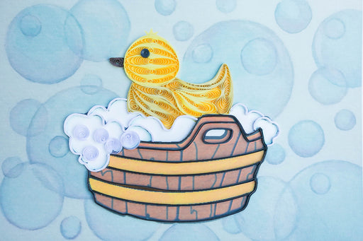 Rubber Duck Quilling Card - UViet Store