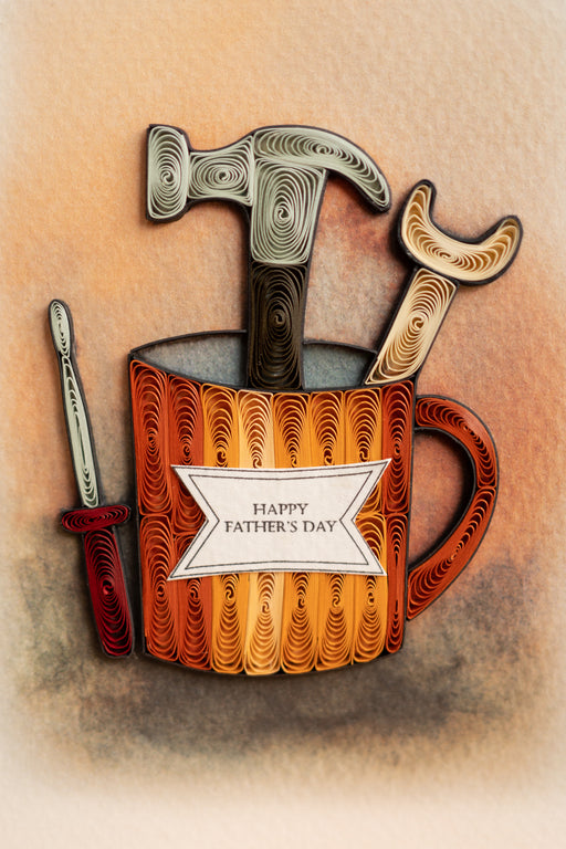 Father's Day Tools Quilling Card - UViet Store