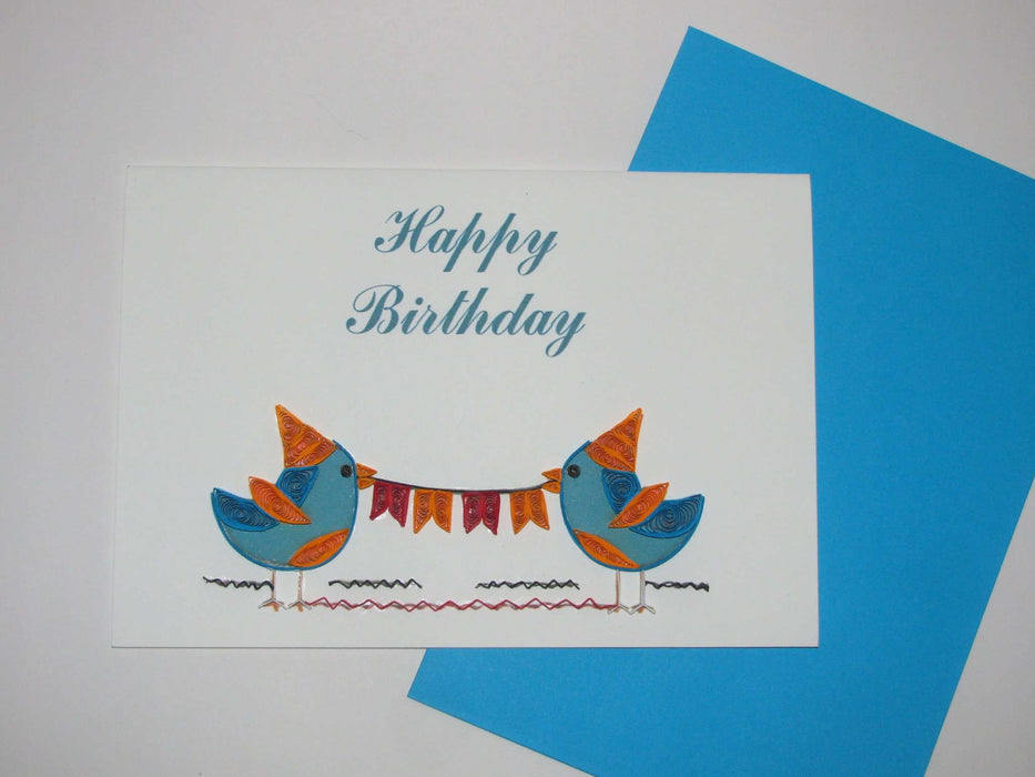 Tweet Birthday Quilling Card - UViet Store