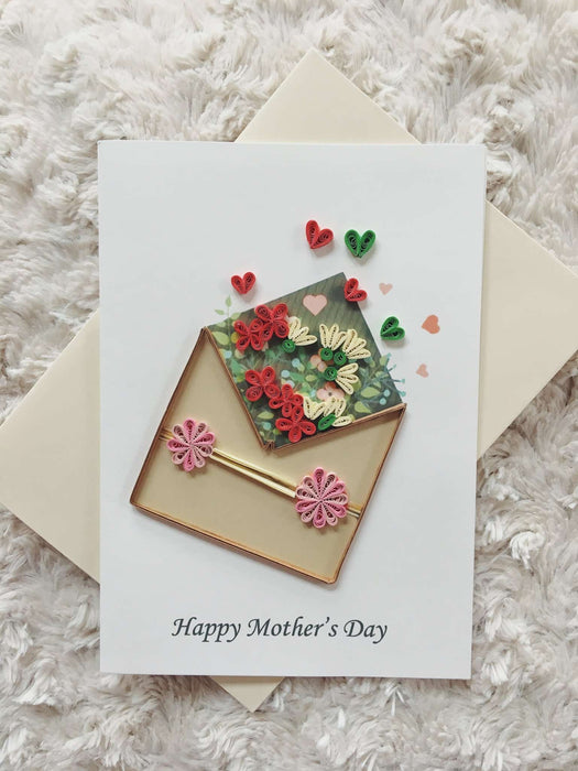 Happy Mother's Day Quilling Card - UViet Store