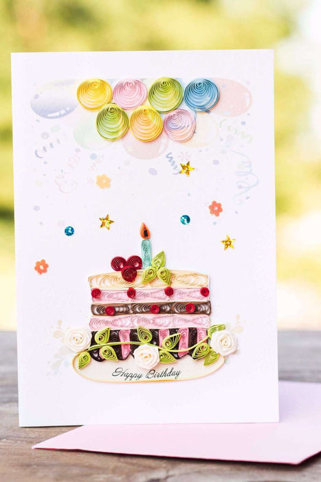 Have Some Cake Quilling Card - UViet Store