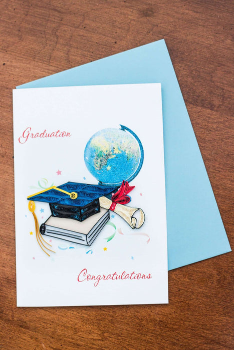 Graduation Congratulations Quilling Card - UViet Store