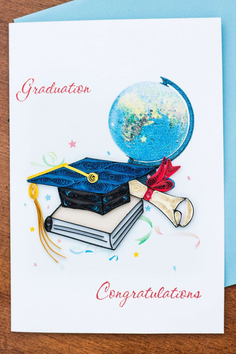Graduation Congratulations Quilling Card - UViet Store
