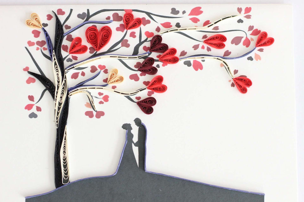 Under the Tree Quilling Card - UViet Store