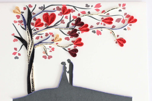 Under the Tree Quilling Card - UViet Store
