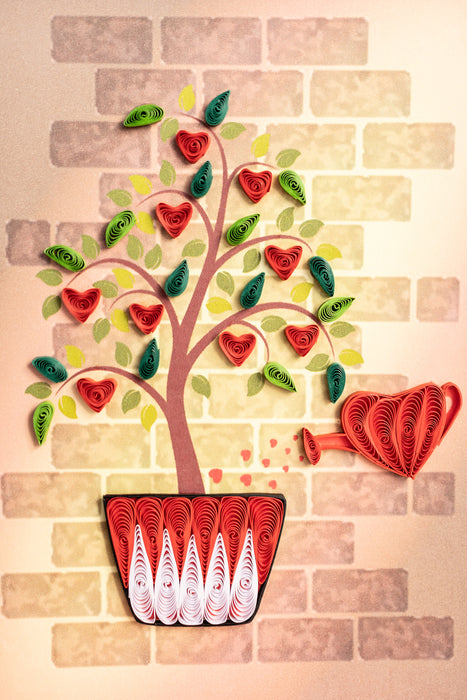 Love Tree Quilling Card - UViet Store