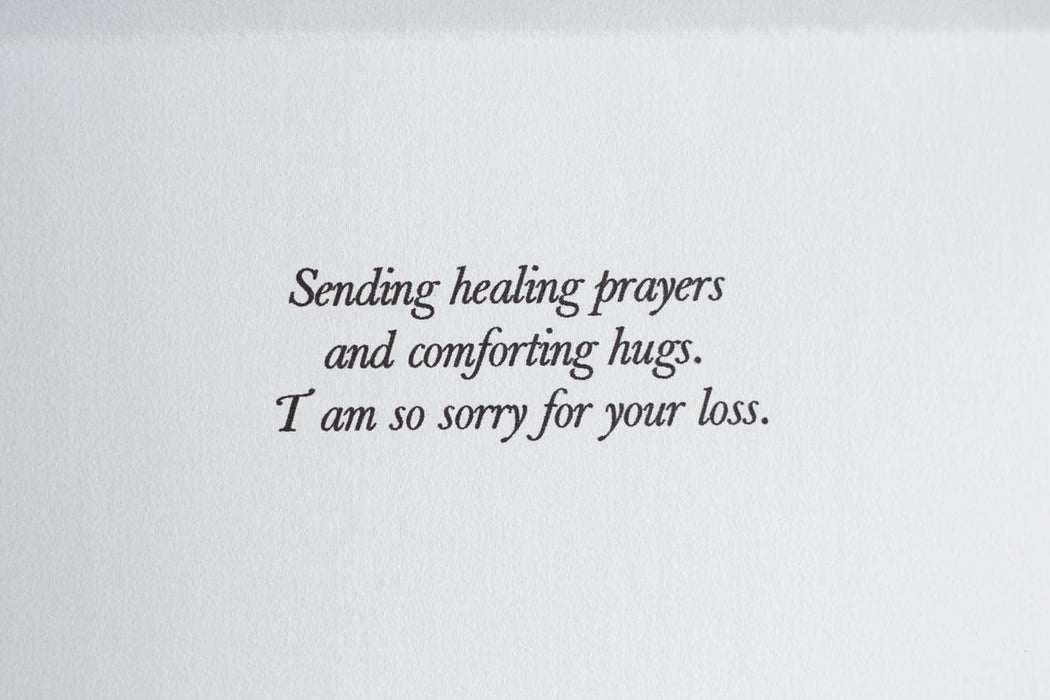 With Sympathy (TEXT INSIDE) Quilling Card - UViet Store