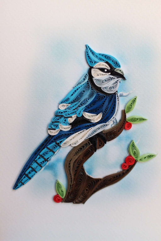 Blue Jay Quilling Card - UViet Store