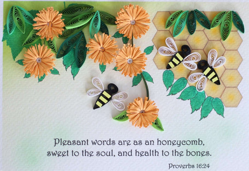 Pleasant Words Quilling Card - UViet Store