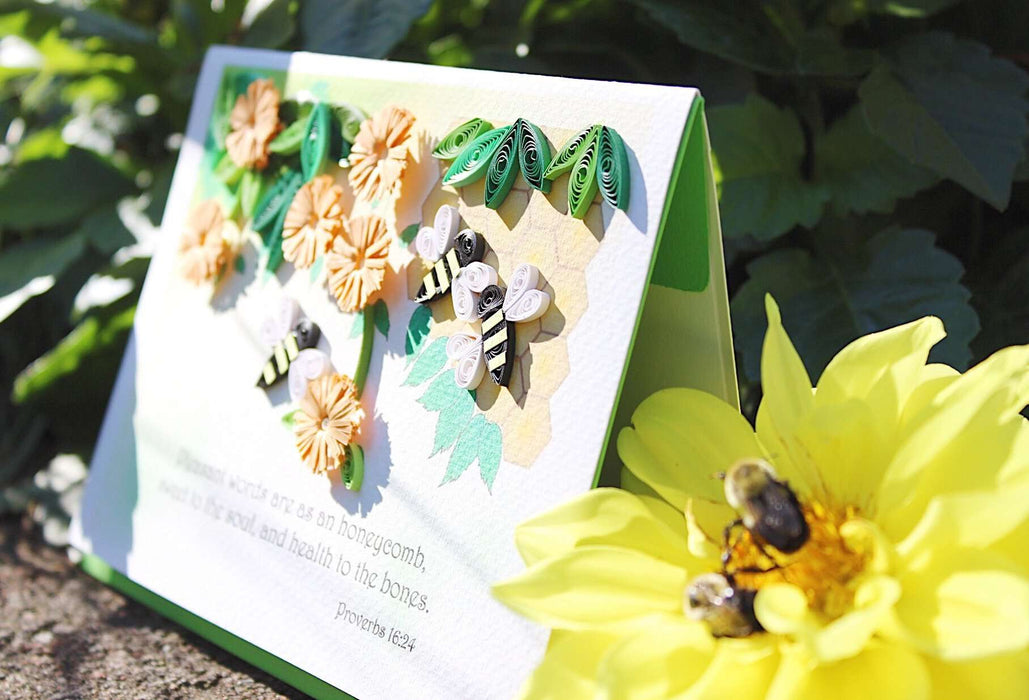 Pleasant Words Quilling Card - UViet Store