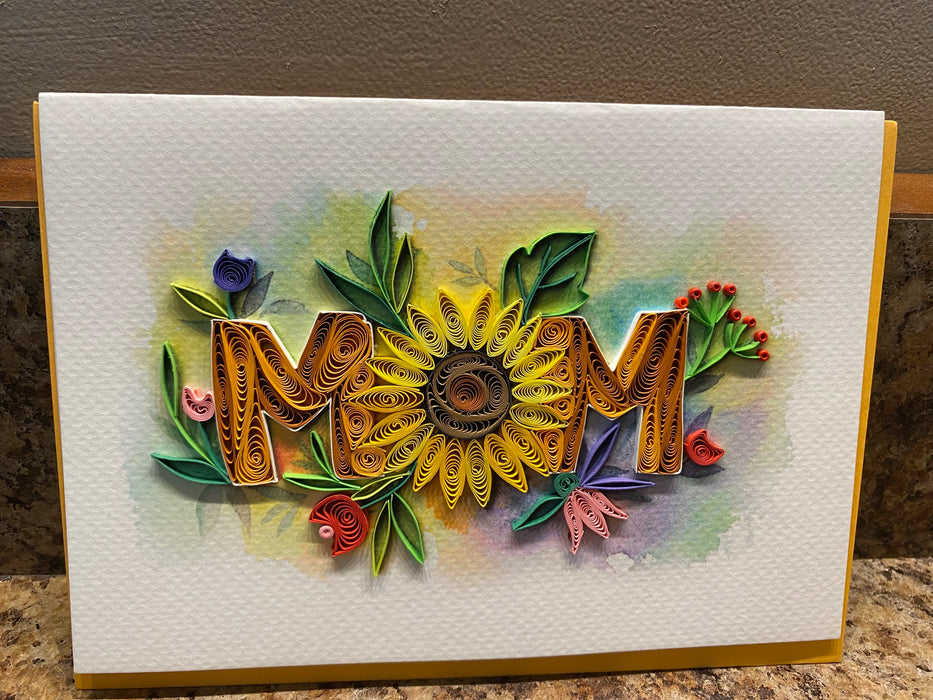M-O-M Quilled Card Quilling Card - UViet Store