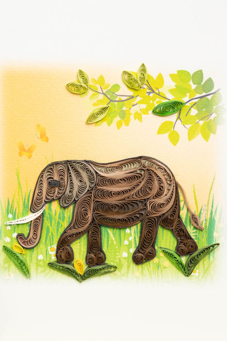 Safari Stomp Quilling Card - UViet Store