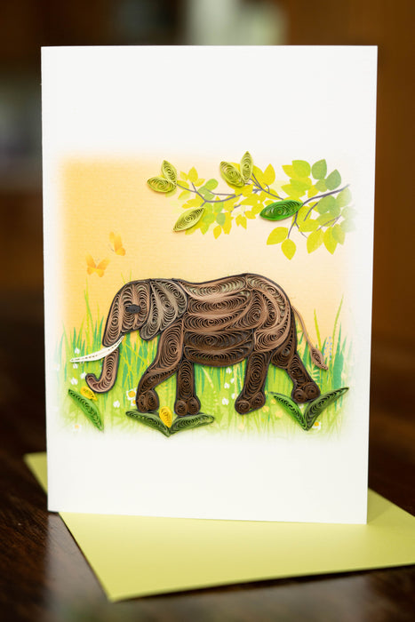 Safari Stomp Quilling Card - UViet Store