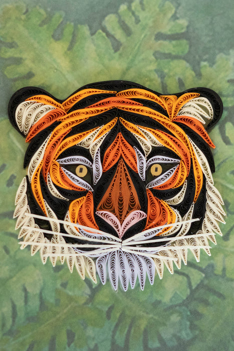 Tiger-ific Quilling Card - UViet Store