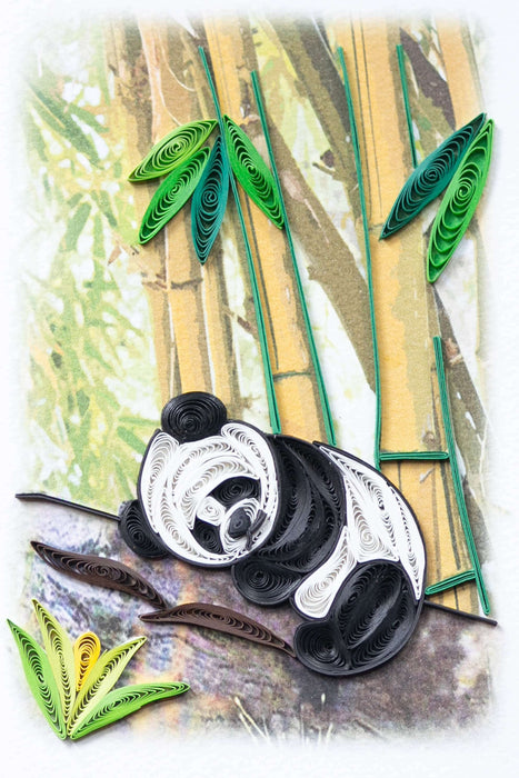Positively Panda Quilling Card - UViet Store