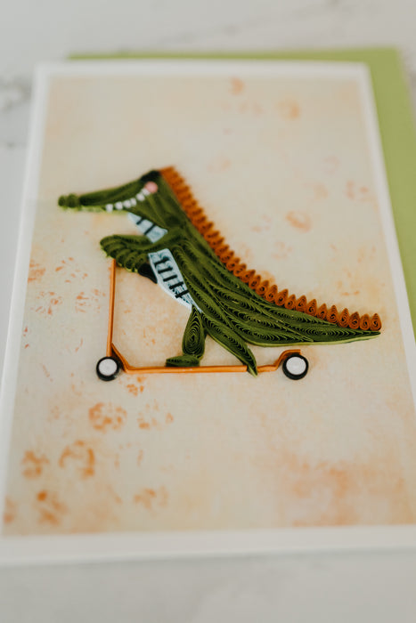 Later Gator Quilling Card - UViet Store