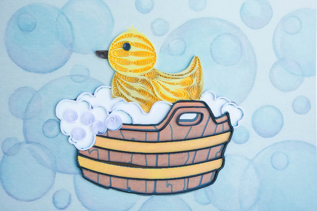 Rubber Duck Quilling Card - UViet Store