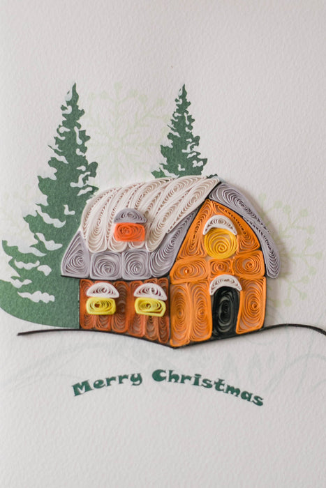 Home for the Holidays Quilling Card - UViet Store