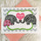 It's a Girl Elephant Quilling Card - UViet Store