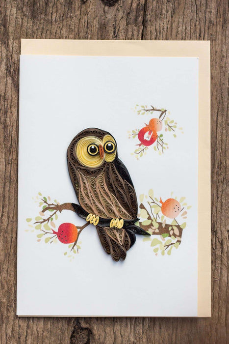 Whooo's Special? (Mini) Quilling Card - UViet Store