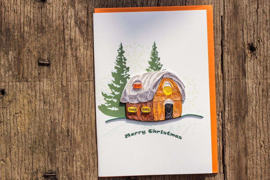 Home for the Holidays Quilling Card - UViet Store