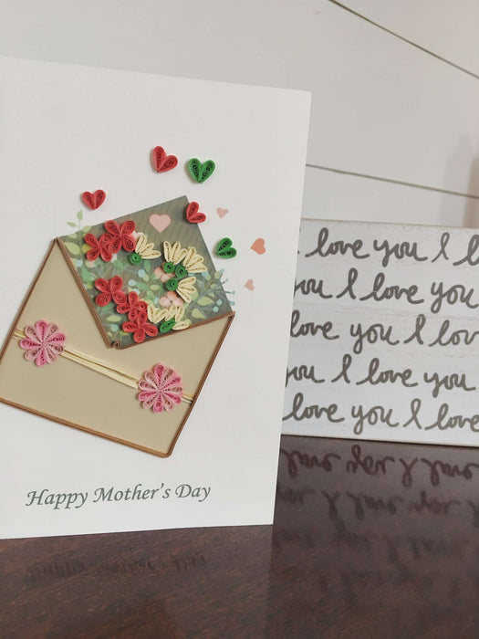 Happy Mother's Day Quilling Card - UViet Store
