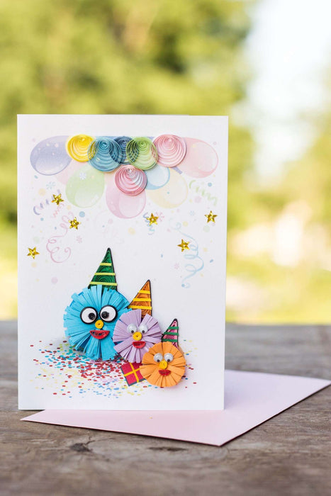 A Mitey Fine Birthday Quilling Card - UViet Store