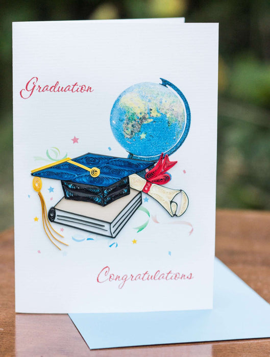 Graduation Congratulations Quilling Card - UViet Store