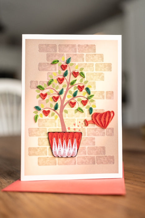 Love Tree Quilling Card - UViet Store