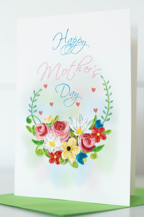 Mother's Day Laurel Quilling Card - UViet Store