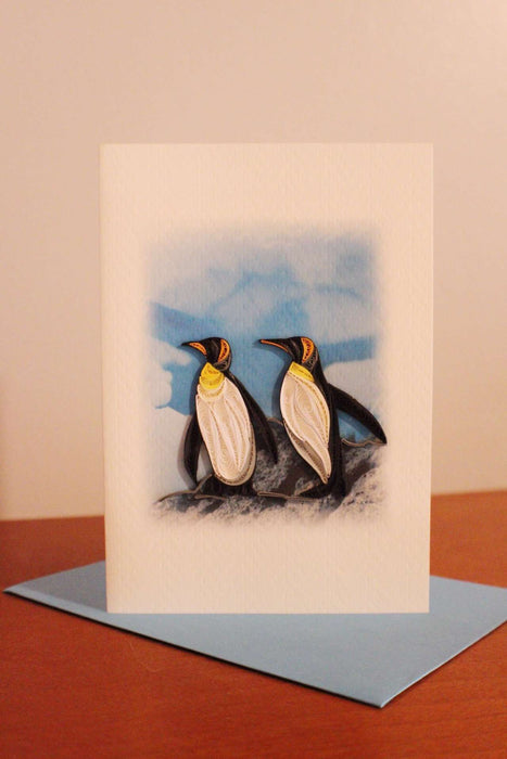 P.S. Penguins Quilling Card - UViet Store