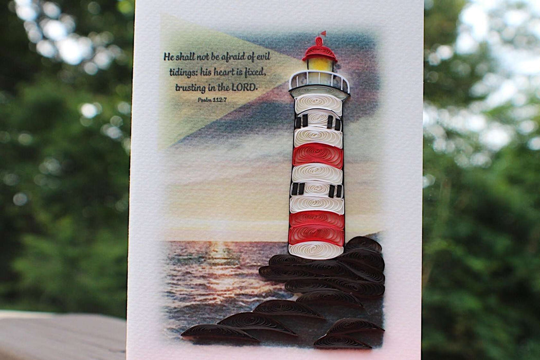 Lighthouse Quilling Card - UViet Store